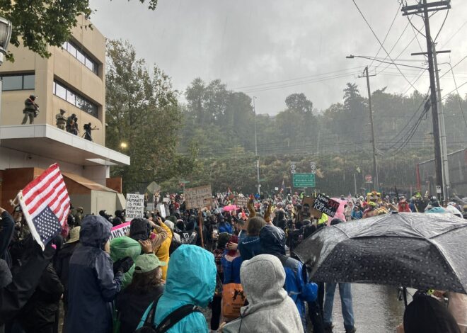Thousands protest outside Portland ICE facility against ICE and National Guard — Fight Back! News