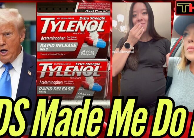 Pregnant Women OVERDOSING on Tylenol was Likely Caused by T.D.S., Trump Derangement Syndrome