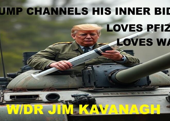 TRUMP CHANNELS HIS INNER BIDEN – LOVES PFIZER – WANTS WAR WITH VENEZUELA AND IRAN