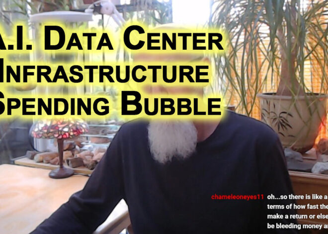A.I. Data Center Infrastructure Spending Bubble