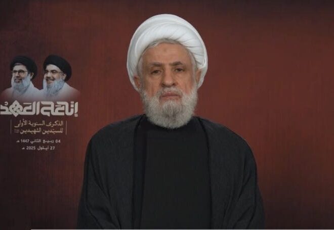 Qassem’s Warning Exposes Deepening Schism over Lebanon’s Fate
