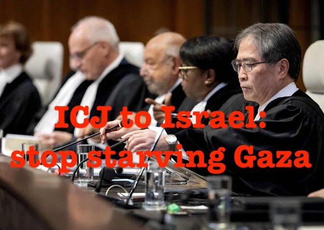 ICJ condemns Israel’s “war” on the UN and on humanitarian aid for Gaza