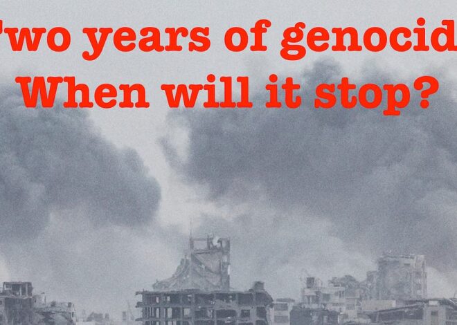 Two sickening years of Israel’s genocide in Gaza