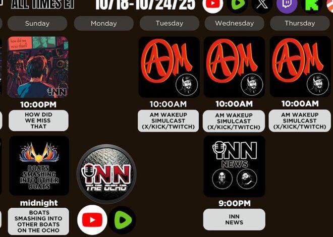 INN This Week 10/18 – 10/24/25 | @GetIndieNews @AngelJRivera08 @ReefBreland @ogbonna_Collin @IndLeftNews @IndieMediaToday @leftist_news12 @AMWakeup @SlowNewsDayShow @TheIndReview @TLAVagabond