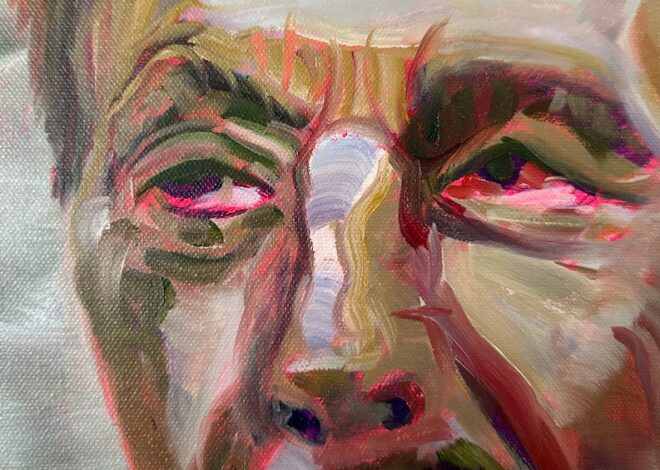 New Painting: Larry Ellison – by Caitlin Johnstone