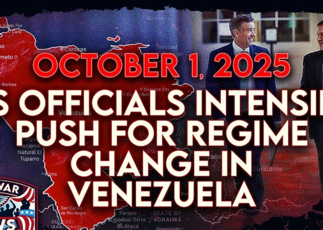 Antiwar News for 10/1/25: US Officials Intensify Push for Venezuela Regime Change, Netanyahu Edited US Gaza Plan, and More