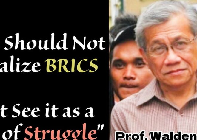 Is BRICS the Alternative to Capitalist Imperialism? /w. Prof. Walden Bello