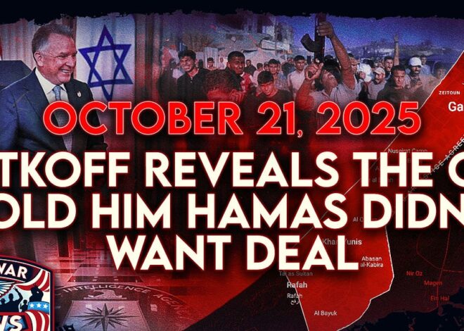 Antiwar News for 10/21/25: Witkoff Says CIA Told Him Hamas Didn't Want Deal, IDF Has Killed 80 in Gaza Under Truce, and More