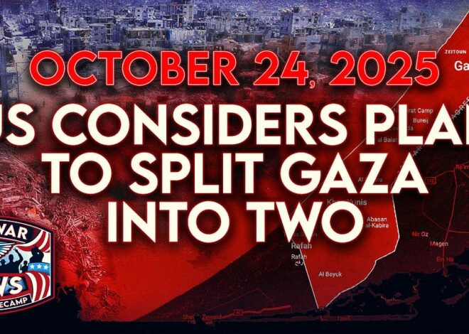 Antiwar News for 10/24/25: US Considers Splitting Gaza into Two, US Bombs Another Boat, Putin Brushes Off Sanctions, and More