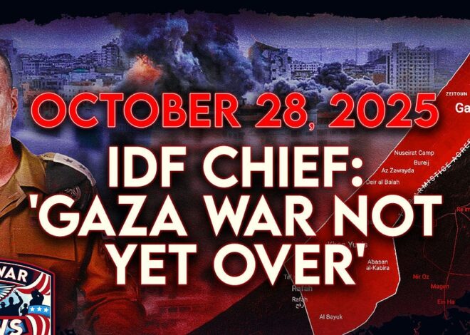 Antiwar News for 10/28/25: IDF Chief: 'Gaza War Not Yet Over,' US Bombs Somalia Twice, US Bombers Near Venezuela, and More