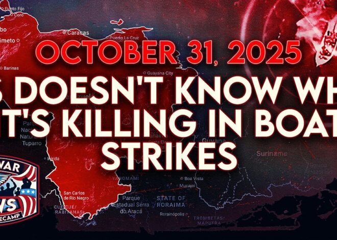 Antiwar News for 10/31/25: US Doesn't Know Who It's Killing in Boat Strikes, Netanyahu: IDF Will 'Demilitarize' Gaza, and More