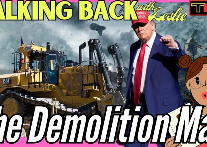 TALKING BACK with Leslie | 1,2,3,4, Trump is just a Corporate (and Israeli) Whore!
