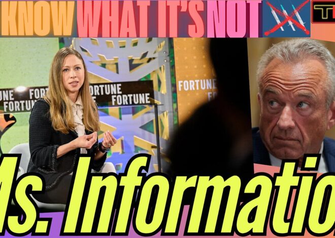 WE KNOW WHAT IT’S NOT | Chelsea Clintonâs Big Pharma Propaganda Podcast Takes On MAHA