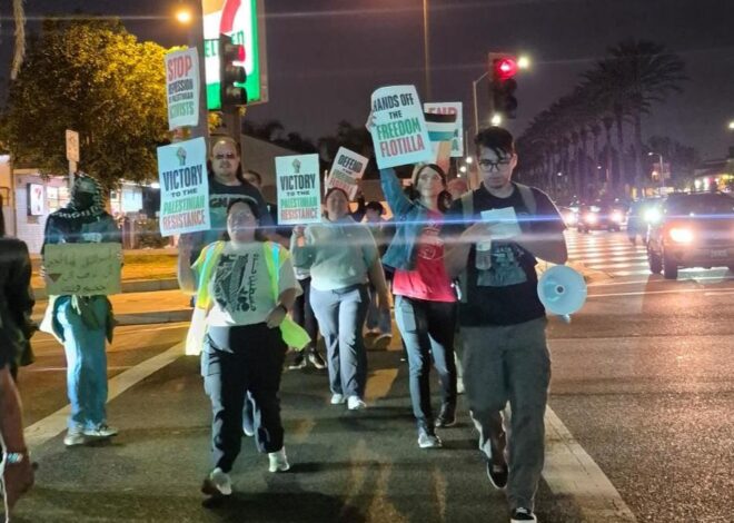Santa Ana Chicanos stand in solidarity with Palestine — Fight Back! News