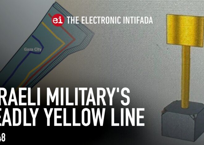 Israeli militaryâs deadly Yellow Line, with Jon Elmer
