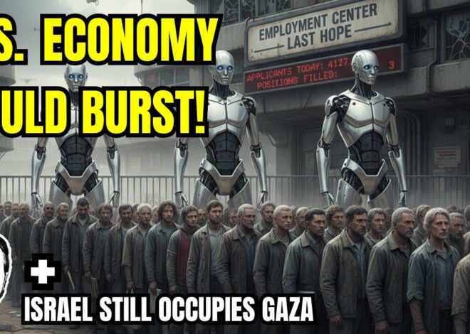 LIVE: US Bubble Could Burst Thanks To A.I. + Israeli Occupation Continues