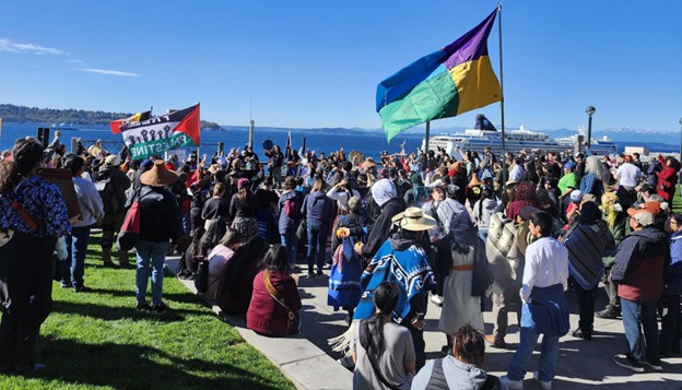 Seattle marches for Indigenous People’s Day — Fight Back! News