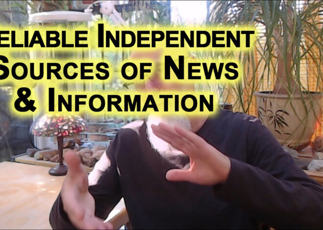 Stop Consuming Centralized Corporate Propaganda: Reliable Independent Sources of News & Information