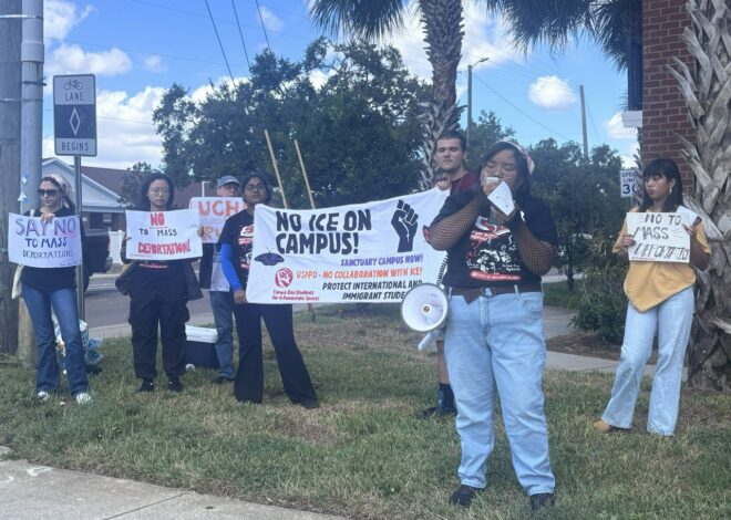 Tampa students say no to troops in Chicago! — Fight Back! News