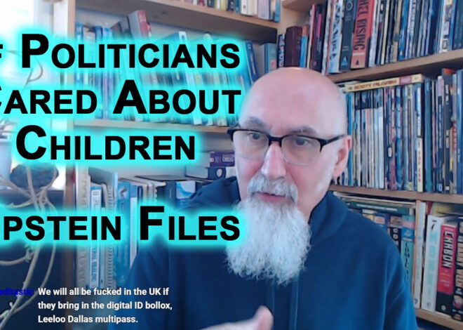 If Politicians Cared About Children & Protecting Society They Would Demand Release of Epstein Files