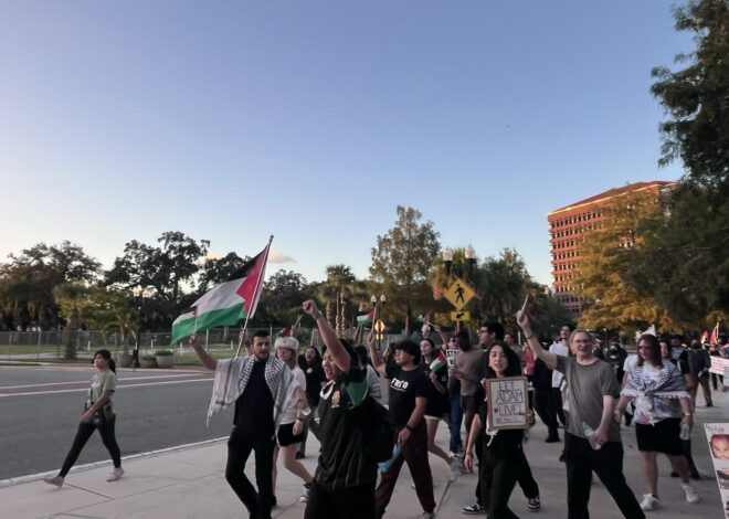 Orlando stands with Palestine on October 7 — Fight Back! News