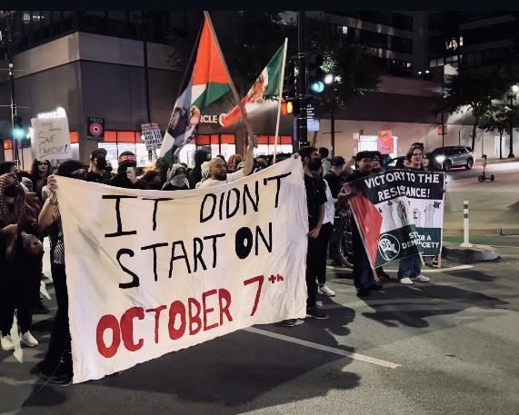 Chicago students and youth disrupt Union Station for Gaza — Fight Back! News