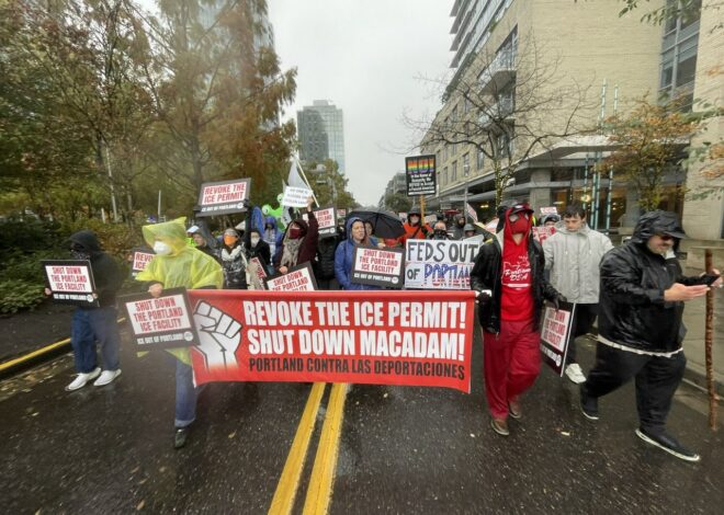 Portlanders mobilize to the ICE facility for 4th weekend in a row — Fight Back! News