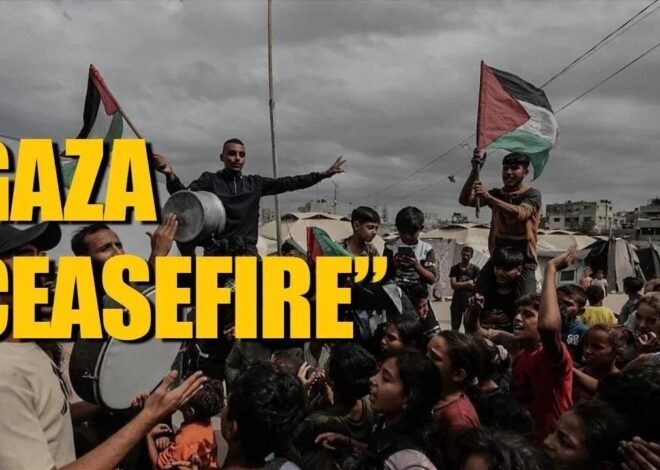 Gaza Celebrates as Ceasefire Comes Into Effect