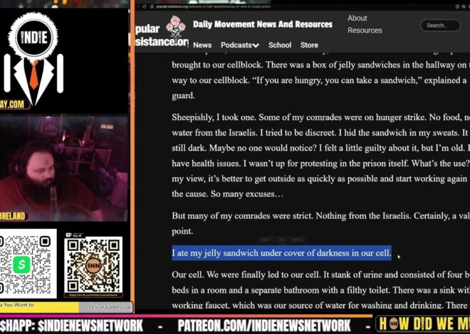 Welcome To Hell, Remembrances Of Time In Israeli Prison | @HowDidWeMissTha