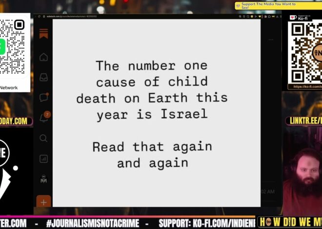 #1 Cause of Child Deaths in 2025 is ISRAEL | @HowDidWeMissTha