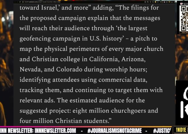 Israel Launches Million Dollar Propaganda Campaign To Shore Up American Support | @IndieNewsNow_