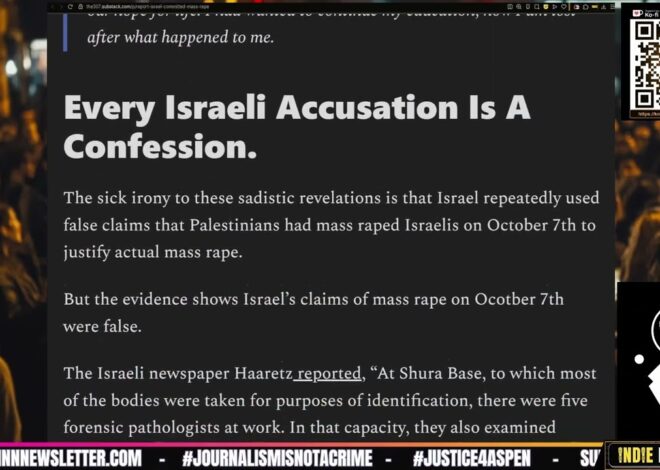 IDF Soldiers Committed Mass R*pe Against Palestinian Detainees | @IndieNewsNow_ @IndieMediaToday