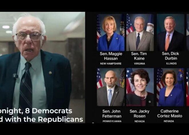 Bernie Sanders BLASTS Democrats: “A Very Bad Night” After Shutdown Surrender!
