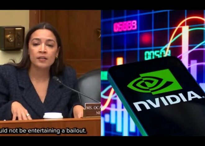 AOC Just Dropped a Bomb: 'NO Bailouts for AI!' – Is the $7 Trillion Bubble About to Burst?