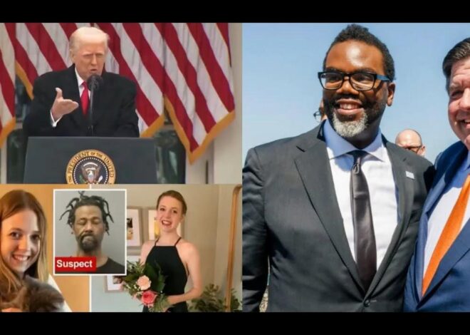 Trump Calls Out  Pritzker & Chicago Mayor After Innocent Woman BURNED ALIVE on Subway