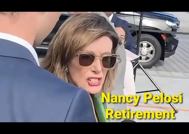 Nancy Pelosi Announces Retirement After 40 Years in Congress!