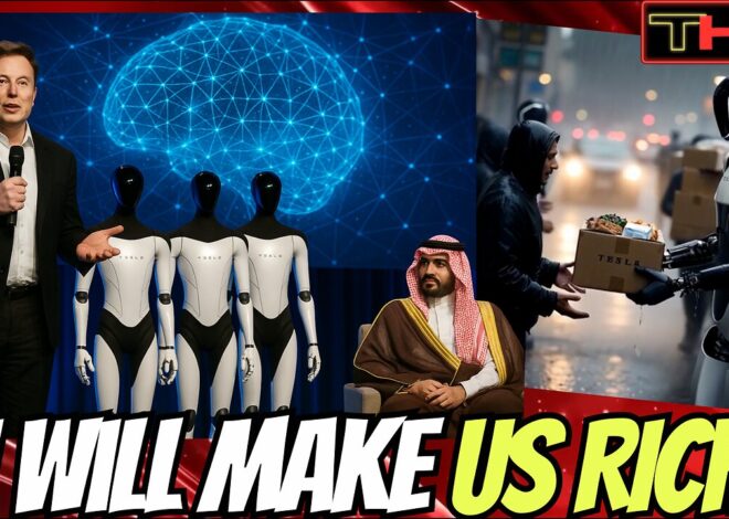 Elon says A.I. will make EVERYONE Wealthy, but it will cost us “Eight Bazillion Trillion Dollars.”