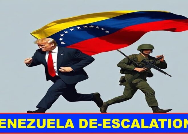 VENEZUELA DE-ESCALATION? – ALL OF THE SIGNS ARE APPEARING.