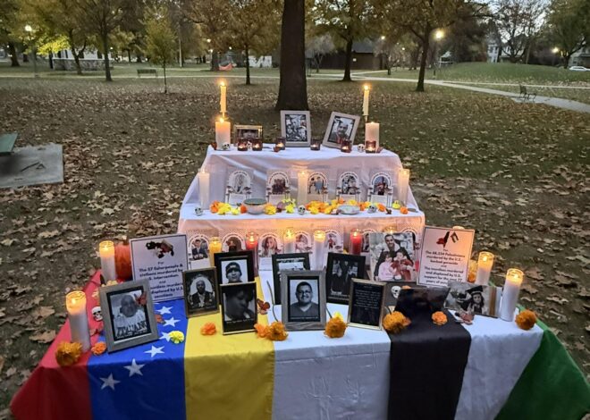 On Día de los Muertos, Detroit stands with Venezuela, Palestine, and those killed by ICE — Fight Back! News