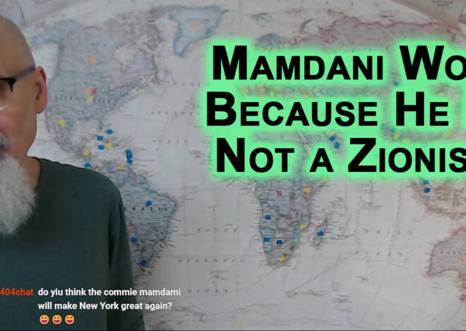 Zohran Mamdani Is Mayor-Elect of New York City Because He Was the Only Non-Zionist Choice on Ballot