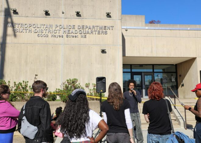 DC protest against HSI shooting into car of unarmed Black man, MPD covers up for feds — Fight Back! News