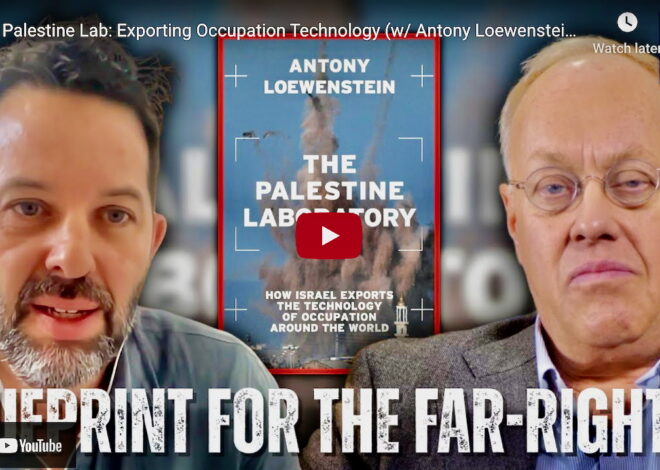 On Israel Exporting Occupation Technology – Consortium News