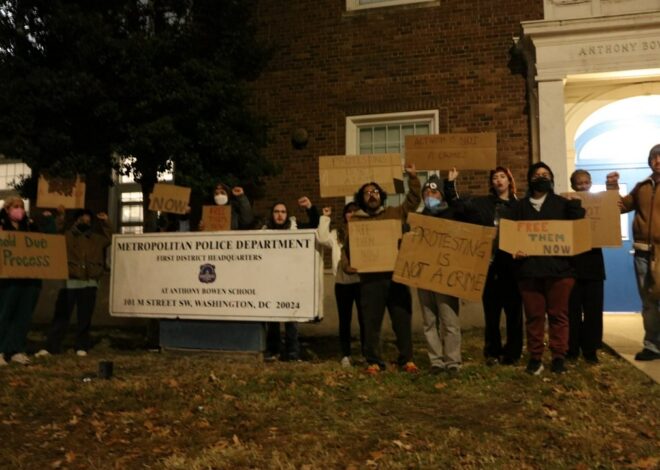 DC Alliance Against Racist and Political Repression organizers released from custody after wrongful arrests — Fight Back! News