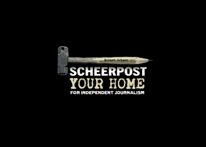 Help ScheerPost With a Tax-Deductible Donation!
