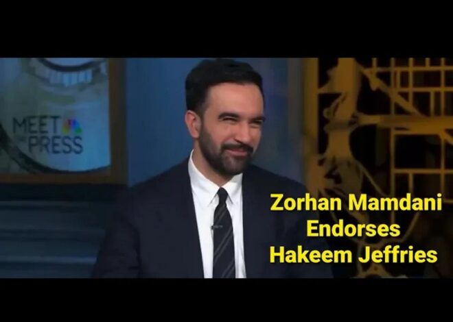 Progressive Zohran Mamdani Endorses Hakeem Jeffries for House Majority Leader If Dems Flip Congress!