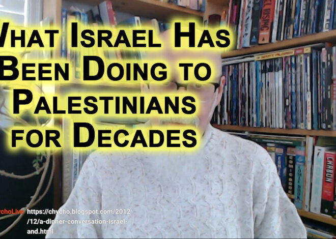 Imagine What Zionist Israel Has Been Doing to Palestinians for Decades, Generational Genocide [LINK]