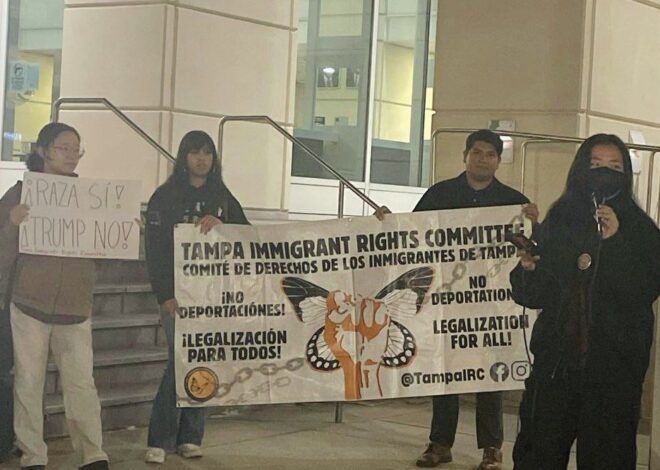 Tampa protests against TPS shutdown for Venezuelan immigrants — Fight Back! News