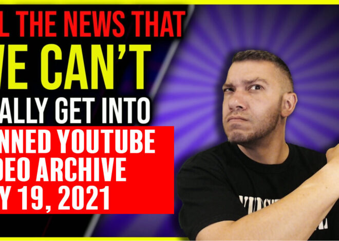 BANNED YT ARCHIVE: The Green Pass And Common Sense AMA 05/19/2021