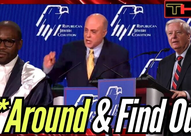 RJC Summit: Mark Levin & Other Zionists THREATEN Right-Winger Journalists Who are Critical of Israel