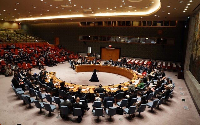 The UN Security Council Votes For The Continued Occupation Of Gaza By Trump, Tony Blair, And Larry Ellison.